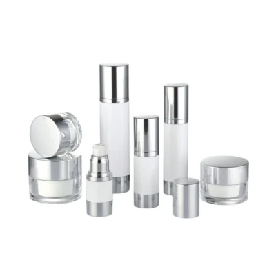 Plastic Round Square Packing Storage Tank Tin Can Jug Pot Canister Empty Packaging Container Luxury Bottle Cream Perfume Custom Box Cosmetic Jar Packaging