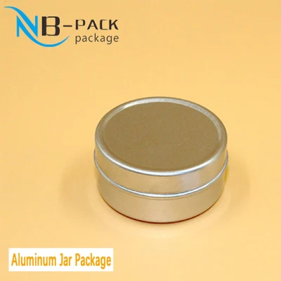 Nb-Pack Small Tin Containers with Lids Lip Balm Containers Metal Aluminum