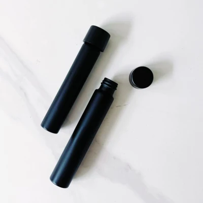 Custom Size Child Proof Lid Glass Flower Packaging Tube Child Resistant Glass Tube