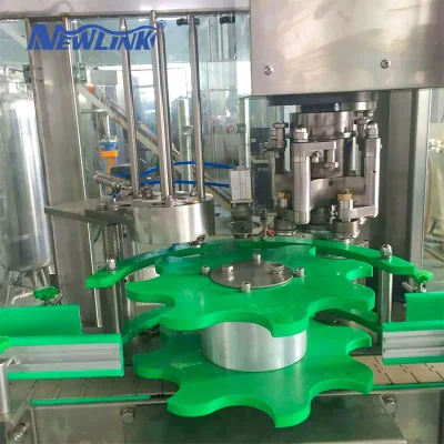 Factory Can Filling Machine Energy Drinks Equipment Carbonated Soft Drink Craft Beer Canning Pet Aluminum Tin Can Filler and Seamer Beverage Packaging Liquid F