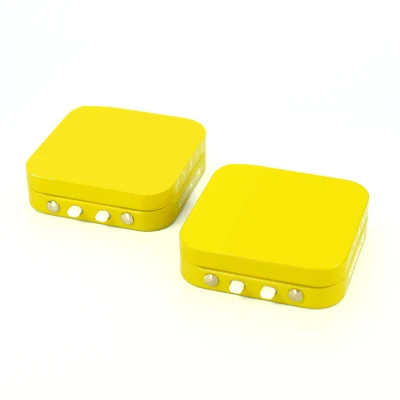 Promotion Unique Design Custom Pre-Roll Cigarette Joint Blunt Doob Packing Cr Tin Box Candy Child Resistant Metal Tin Box