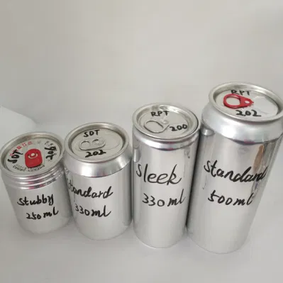 330ml 500ml Aluminium Tin Can Packing for Beer