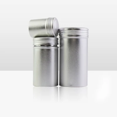 Gummies Storage Tin Case Gloss/ Matt Finish Embossed Debossed Round Clip or Screw Top Child-Resistant Case Tin Embossed Tin Box for Gummies