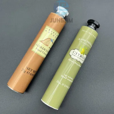  Small Capacity Cream Crema De Manos Metal Tube Pure Aluminum Container with Bottom Latex