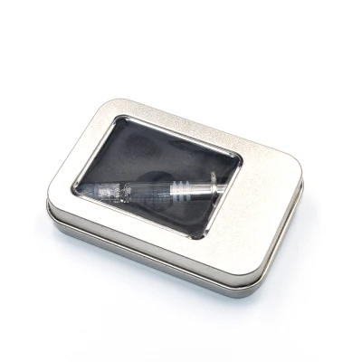 Tin Case Vape Cartridge Packaging Glass Syringe Packaging Box