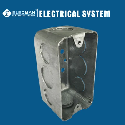 Steel Rectangular Electrical Box Handy Box Knockout Box Metal Box Junction Box
