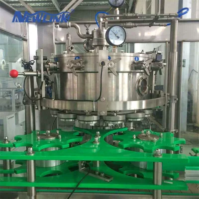 Factory Can Filling Machine Energy Drinks Equipment Carbonated Soft Drink Craft Beer Canning Pet Aluminum Tin Can Filler and Seamer Beverage Packaging Liquid F
