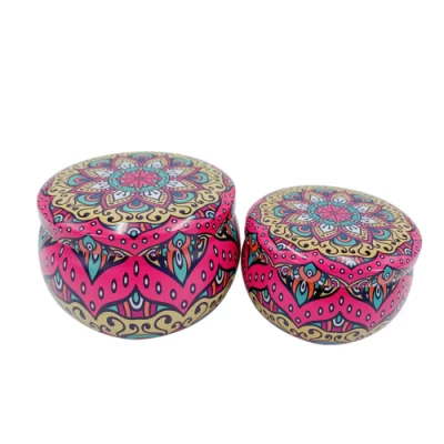 Aromatherapy Candle Metal Tin Container 300ml