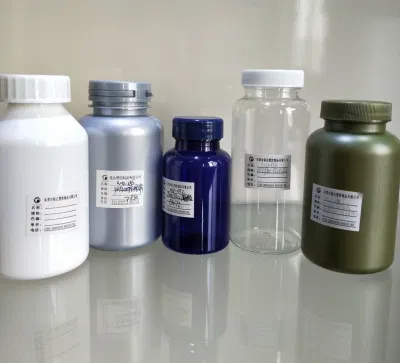 300cc Pet/HDPE Plastic Bottle Cap Pill Tablet Health Care Products Container/Jar