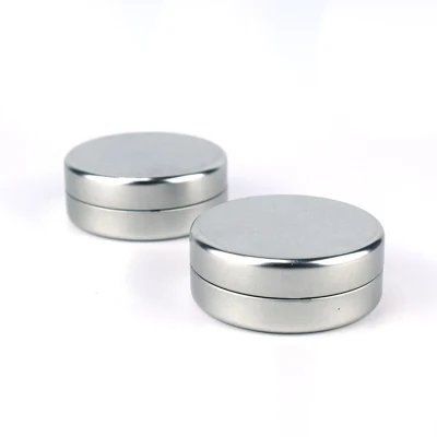 Airtight Metal Packing Child Resistant Proof Tin Boxes Customised Sweet Round Mint Candy Tin Box with Screw Lid