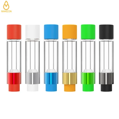 510 Atomizer Makeon G1 Pctg Material Full-Glass 510 Carts Cartridges 1.0ml OEM Brand Custom Packaging Box Lead Free Metals Free