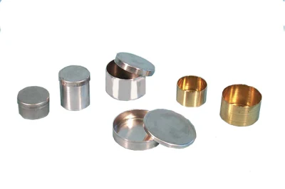 Aluminum Lab Moisture Tin Soil Sample Box Containers