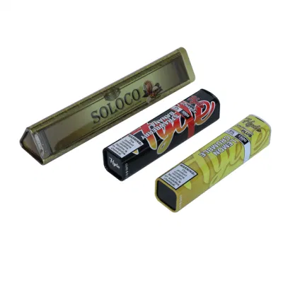 High Quality Metal Tinplate Hinged Box Rectangular Wide Wholesale Custom Cosmetic Tin Pencil Case Packaging Stationery Tin Box