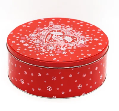 Custom Printed Christmas Packaging Chocolate Gift Tin Box