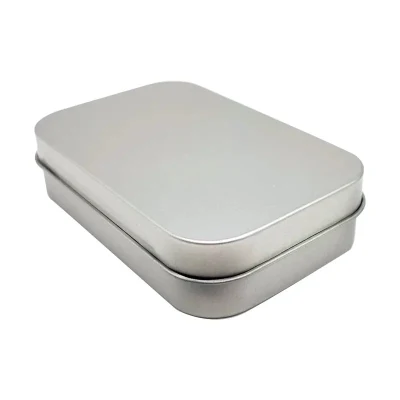 Mini Rectangular Metal Tin Box Children&prime;s Candy Box