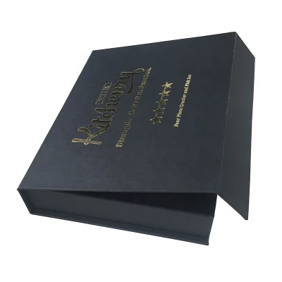 Wholesale Custom Luxury Black Shipping Carton Gift Paper Packaging Box for Delivery