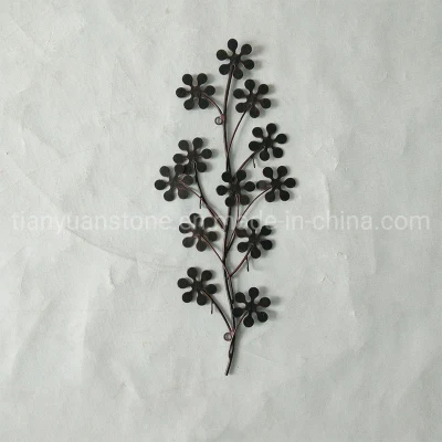 Decorative Flower Door Welcome Sign Metal Ornament