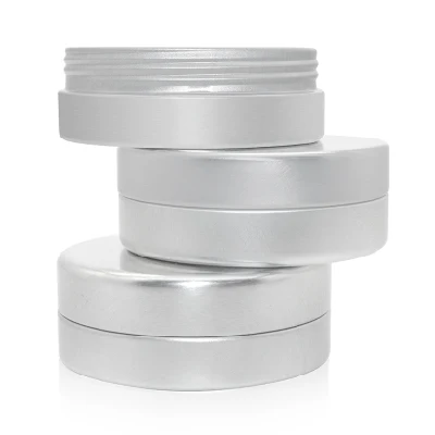 Hot Sale 4oz Empty Child Resistant Aluminum Round Rectangle Tins Cans