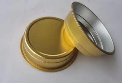 Disposable Airline Aluminium Foil Container Round Barbecue Aluminum Foil Tin Box