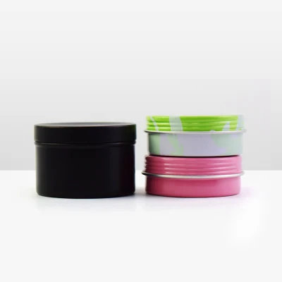 Empty Tea Tin Box Customised Packaging Roll Sliding Mint Candy Rectangular Metal Child Proof Tin Box Customized Package