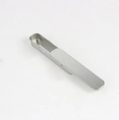 Pre Roll Packaging Tin Box Sliding Cap Child Locked