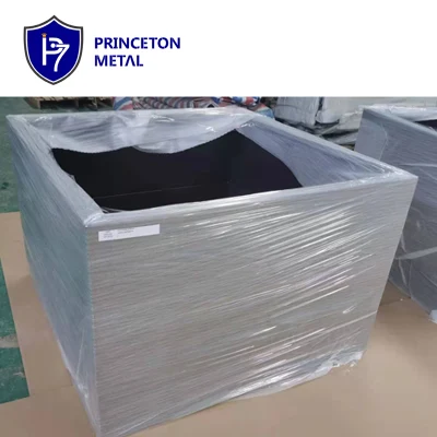 Metal Powder Coated Rectangular Aluminum Planter Box