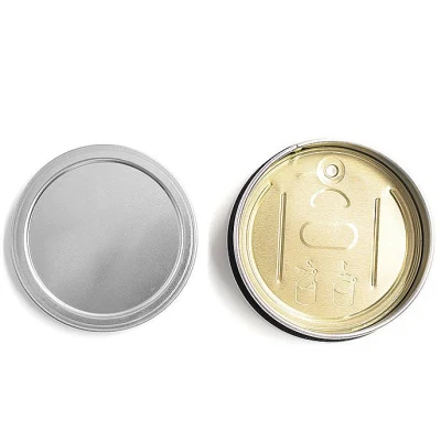 3.5g Metal Tin Can Pop-Top Cali with Easy Open End and Childproof Lid 73 (D) X23 (H) mm