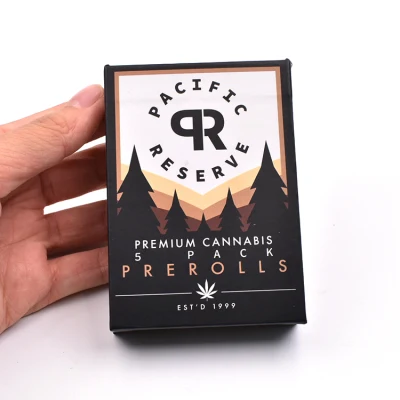 OEM Child Resistant Cones Pre Rolled Packaging/ Cigarette Box Packaging for Pre Roll