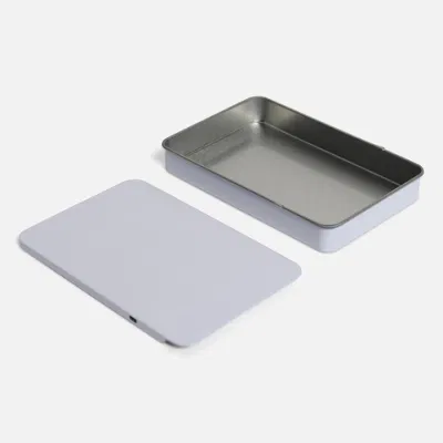 Custom Print Metal Slide Tin Case Child Proof Tin Can Rectangular Child Resistant Sliding Tin Box