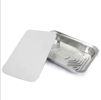 Food Grade Disposable Aluminum Foil Container Tin Drip Pans Tray Carryout Lunch Box