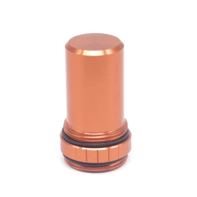Hardware CNC Machining Parts Small Metal Jar Portable Pill Case Waterproof Aluminum Holders Storage Drug Container Organizer Storage Boxes