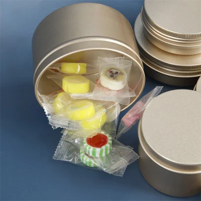 Wholesale Skin Care Face Cream Container Beard Oil Hair Wax Storage Can Aluminum Tins