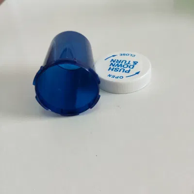 Plastic Child Safety Vials Twist Bottles