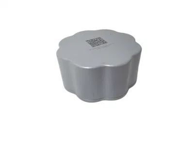 Facory Price Flower Shaped Tea Tin Metal Tea Can Gift Tin Case Tea Packaging Tin Box