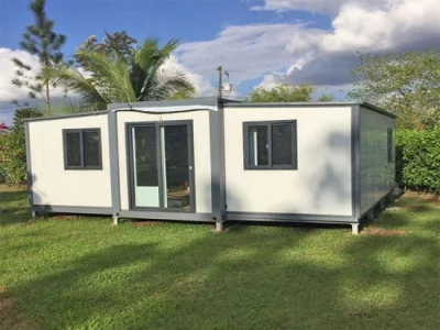Steel Metal Portable Prefab Prefabricated House Expandable Container House with Two Bedrooms