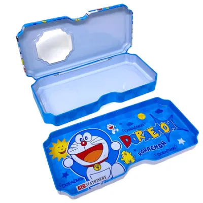 Creative Cartoon Double-Layer Pencil Case Multi-Functional Pencil Tin Case