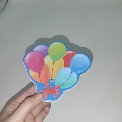 Custom Printed Metal Container Packaging Small Balloon Shape High Quality Tin Box
