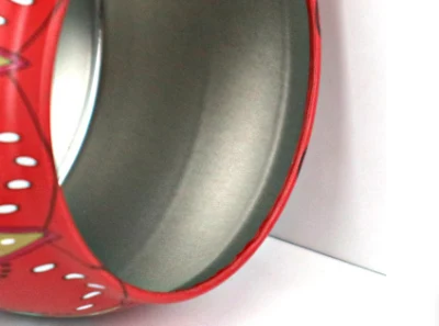 Custom Print Small Round Tin Box Luxury Soy Wax Metal Tin