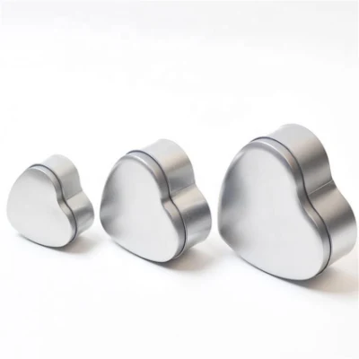 Custom Printing Sliver Metal Gift Tin Box Packaging