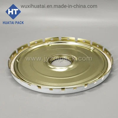 Lug Lid with Metal Screw Bung, 18L-20L Tin Pail Flower Top