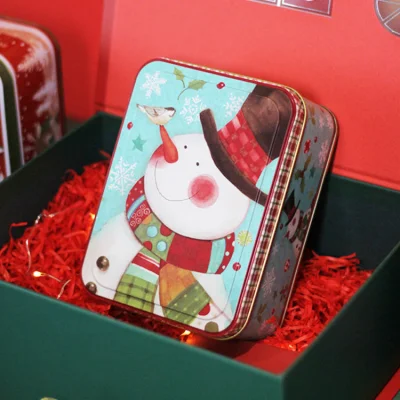 10 Years Factory OEM Rainbow Baby Toy Cake Tin Box
