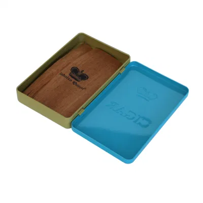 Metal Thin Custom Child Proof Tin Box for Pre-Rolled Cigarettes Tin Box Cigar Tin Packaging