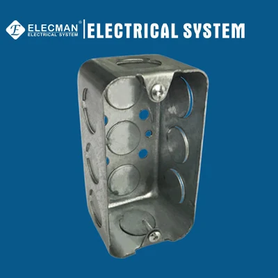 Steel Rectangular Electrical Box Handy Box Knockout Box Metal Box Junction Box