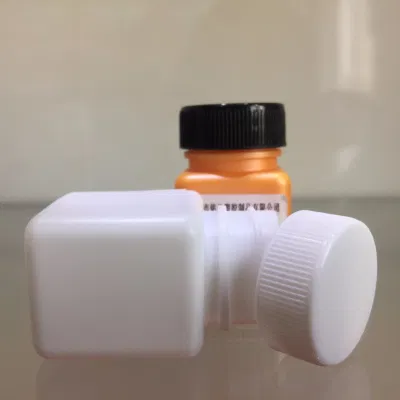 Square Pet/HDPE Plastic Bottle Medicine Tablet Health Care Products Container