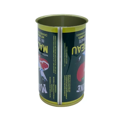 588# Packaging Tea Tin Box Blank Round Tin Cans Small Empty Coffee Food Grade Mini Sealed Gift Boxes