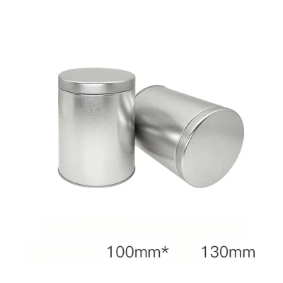  Tea Tin Canister with Airtight Double Lids for Loose Tea Small Kitchen