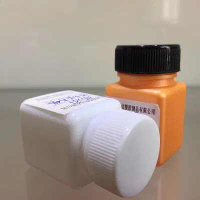 Square Pet/HDPE Plastic Bottle Medicine Tablet Health Care Products Container