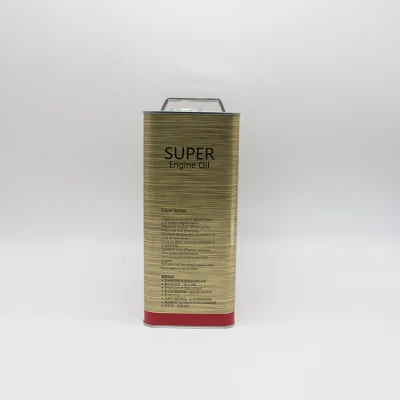 Manufacturer 4L Rectangular Tin Can Chemical Oil Tin Can