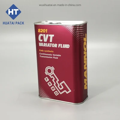  Printing Metal Empty Tin Can 1L Square Box