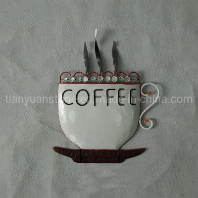 Decorative Flower Door Welcome Sign Metal Ornament